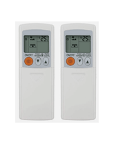 2 Pack Tavice Compatible Mitsubishi Air Conditioner Remote Control for MSZ - GA50VA, MSZ - GA60VA, MSZ - GA80VA - Battery Mate