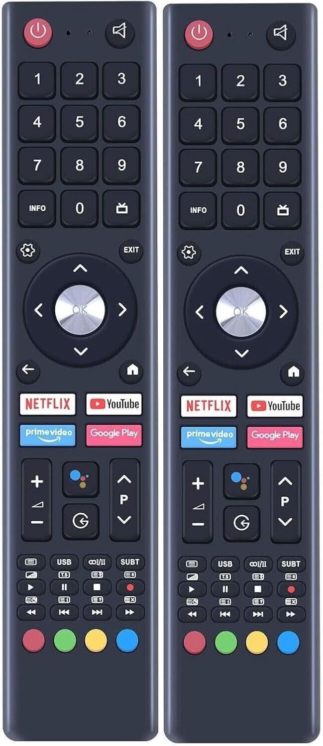 TAVICE 2 PACK 𝗞𝗼𝗴𝗮𝗻 𝗧𝗩 𝗥𝗲𝗽𝗹𝗮𝗰𝗲𝗺𝗲𝗻𝘁 𝗥𝗲𝗺𝗼𝘁𝗲 𝗖𝗼𝗻𝘁𝗿𝗼𝗹 𝗥𝗖𝗞𝗚𝗡𝗧𝗩𝗧𝗢𝗢𝗦, 𝗧𝗢𝗢𝗦, 𝗬𝗗𝗫𝟳𝟳 - 𝗚𝟯𝟲 - Battery Mate