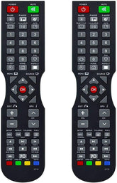 TAVICE 2 PACK Compatible Remote For SONIQ QT1E QT155 QT166 QT138 Remote TV E55V13A E55V14B - Battery Mate