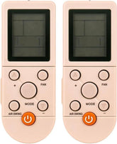 TAVICE 2 Pack CONIA Replacement Air Conditioner YKR - F/06 CA2422 CA9002 CA9007 Remote Control - Battery Mate