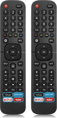 TAVICE 2 PACK EN2BS27H Replacement Remote Control – Compatible with Hisense TVs (Many 4K & UHD Models) - Battery Mate