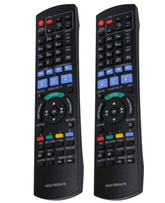 TAVICE 2 PACK For PANASONIC Replacement Remote Control TV DVD Blue Ray DMP - BD75 DMP - BD755 IR6 - Battery Mate