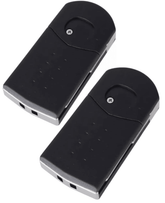 TAVICE 2 PACK Mazda 2 Button Remote Flip Key Shell Mazda 3 5 6 RX7 RX8 BT50 - With Logo - Battery Mate