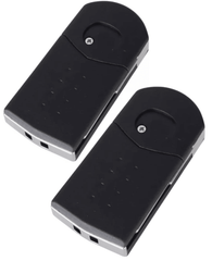 TAVICE 2 PACK Mazda 2 Button Remote Flip Key Shell Mazda 3 5 6 RX7 RX8 BT50 - With Logo - Battery Mate