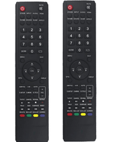 TAVICE 2 PACK TEAC TV Compatible 0118020315 Remote Control FOR LCDV2656HDR LCDV3256 - Battery Mate