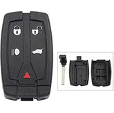 TAVICE 2/3 & 5 Button Car Key Compatible with Land Rover Freelander 2 & Freelander 3 Key Fob Shell - Battery Mate