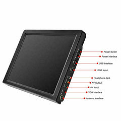 14" 1080P HD Digital Portable Car TV HD TFT LED DVB T2 12V TV Player MP4 Player - The Remote Factory