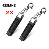 2Pack Universal 433MHZ Remote Control Garage Door Gate Car Cloning Wireless Key Fob - The Remote Factory