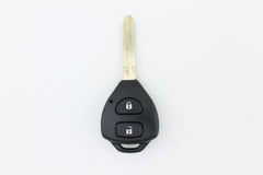 2x Compatible With Toyota Rav4 Corolla Camry Prado 2 Button Remote Key Shell - The Remote Factory