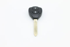 2x Compatible With Toyota Rav4 Corolla Camry Prado 2 Button Remote Key Shell - The Remote Factory