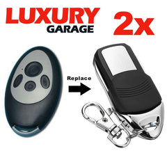 2x SEIP Remote TM60 SKR433-1 SKRJ433 Replacement Garage/Gate SIEP Remote Control - The Remote Factory