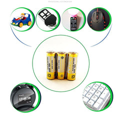 5 x A23/23A/8LR932 12V Powercell Alkaline Battery Batteries for Alarm/Remote - The Remote Factory