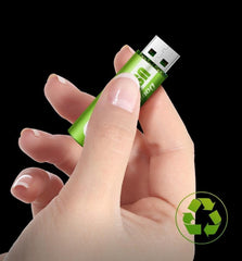 AA Battery 1800mWh USB Rechargeable li-ion Battery 1.5v - The Remote Factory