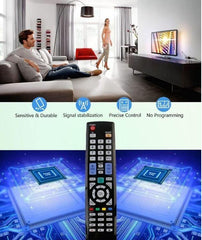 BN59-00863A BN5900863A For Samsung Smart LCD OLED TV Replacement Remote Control Controller ( No Setup Required) - The Remote Factory