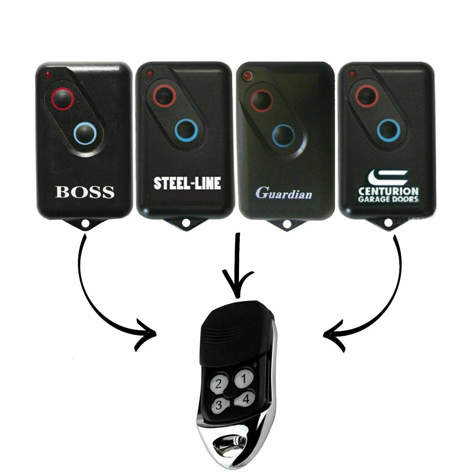 Boss Guardian SteelLine 2211L Compatible Garage Door Remote BHT4/BOL4/BOL6/BRD1 - The Remote Factory