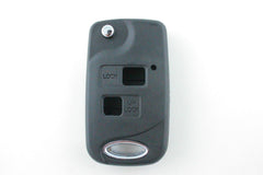Compatible With Toyota Prado RAV4 Corolla Remote Car Flip Key Blank Shell/Case - The Remote Factory