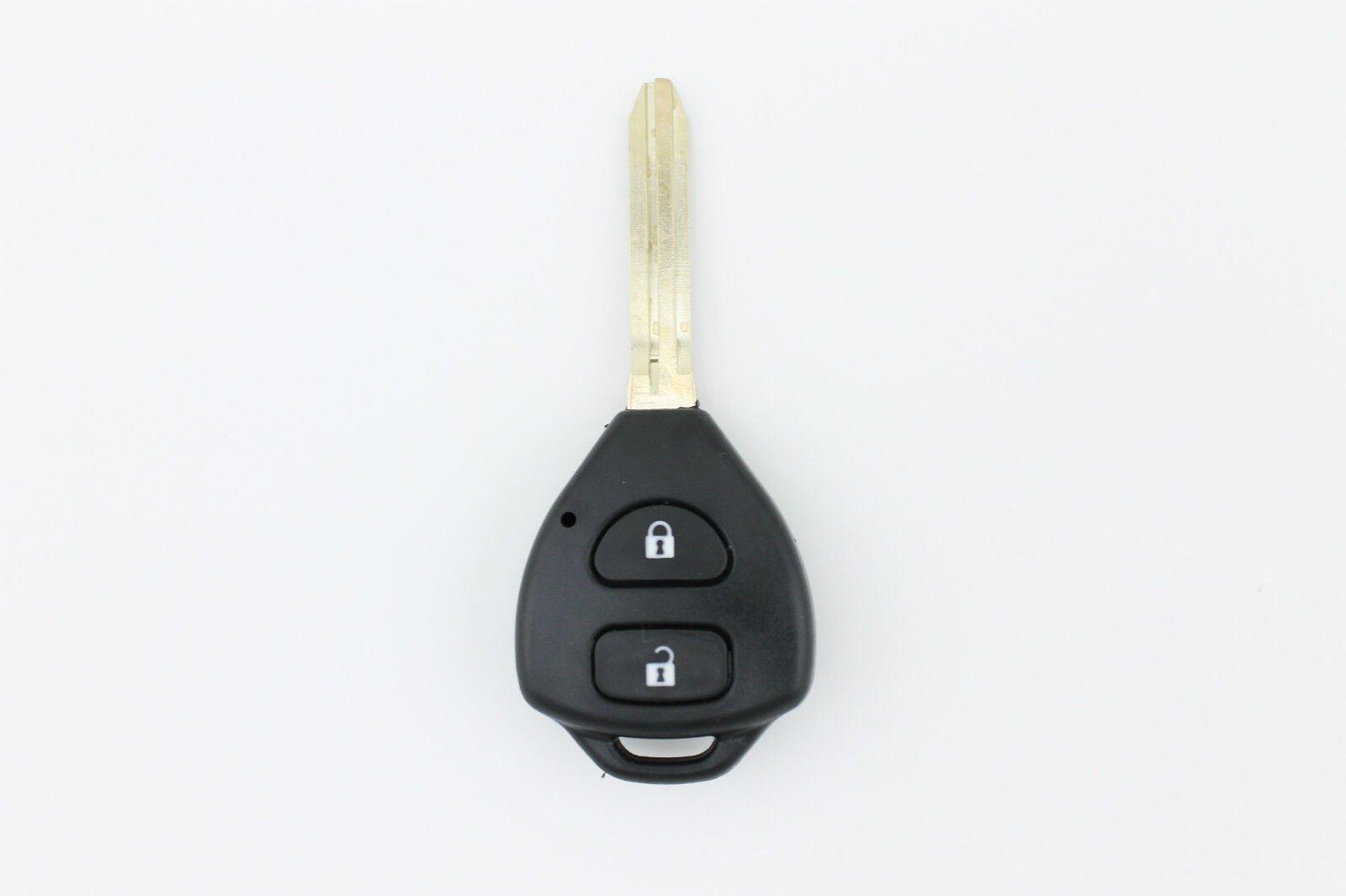 Compatible With Toyota Rav4 Corolla Camry Prado 2 Button Remote Key Shell - The Remote Factory