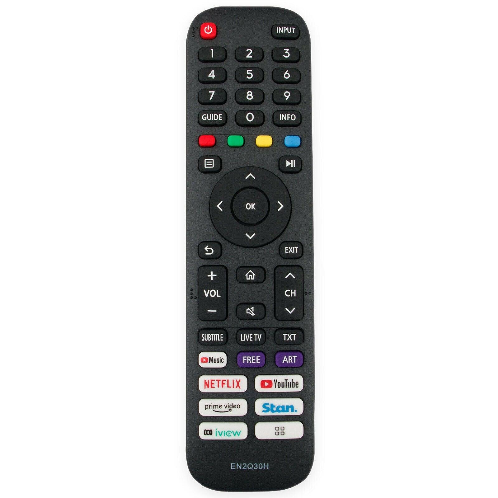 EN2Q30H Remote control fit for HISENSE VIDAA TV 65Q7, 65SX, 70S5, 100L5F, 100S8 - The Remote Factory