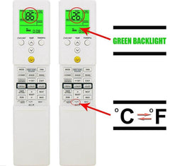 For Fujitsu Air Conditioner Replacement Remote Control AR-REM1U AR-RED1U - The Remote Factory