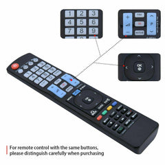 LG TV Compatible Remote Control For Years 2000-2020 All Smart 3D HDTV LED LCD - The Remote Factory