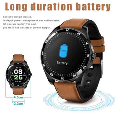 mart Watch, Full Touch Screen Smart Bracelet, Men's Smart Watch Bracelet Activity Waterproof IP67 Activity Monitor with Heart Rate and Blood Pressure, Calorie Monitor, Sports Watch (Black) - The Remote Factory