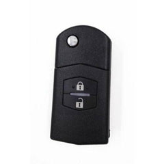 Mazda 2 Button Remote Flip Key Shell Mazda 3 5 6 RX7 RX8 BT50 - With Logo - The Remote Factory