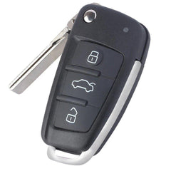 Modify Flip Remote Key for Audi A3 S3 A4 S4 TT 2006 2007 2008 P/N:8P0 837 220 D - The Remote Factory