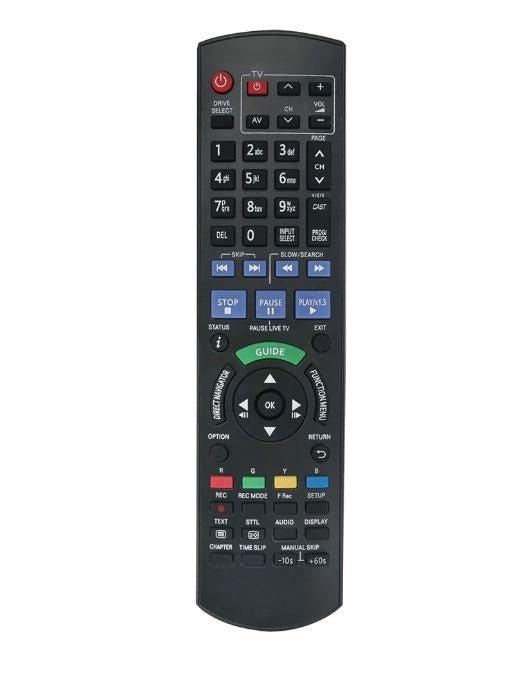 N2QAYB001077 Remote Control Compatible Panasonic DMR-HWT260GN DMR-PWT560GN - The Remote Factory
