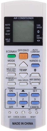 Panasonic Compatible Air Conditioner Remote model ECONAVI Inverter NANOE-G - The Remote Factory