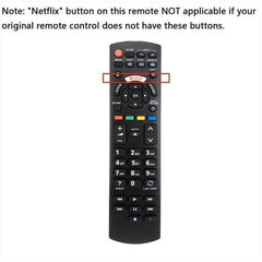 PANASONIC Replacement Smart TV LED LCD Remote Control NETFLIX APP TX-49FX650B 4K - The Remote Factory