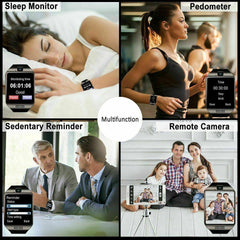 Q18 Smart Watch Bluetooth Smartwatch Compatible with All Mobile Phones for Boys - The Remote Factory