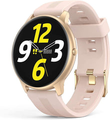 Smart Watch for Women, Smartwatch for Android and Ios Phones IP68 Waterproof - Pink - The Remote Factory