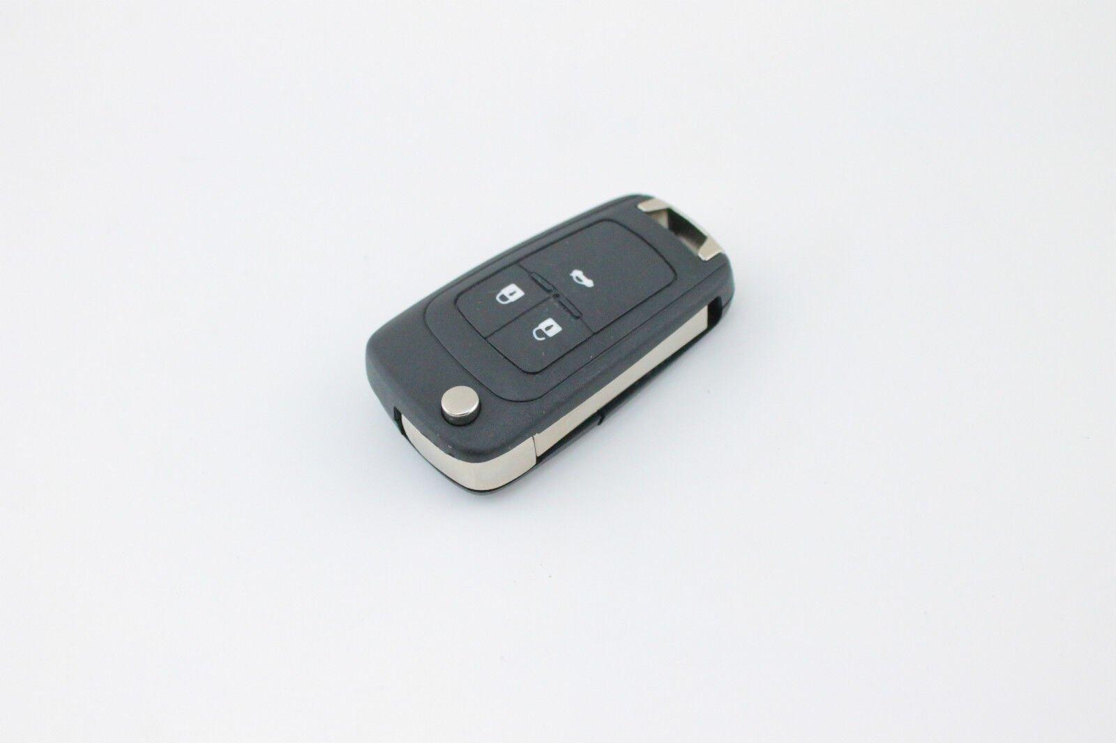 To Suit Holden Barina/Cruze/Trax 3 Button Remote Flip Key Blank Shell/Case - The Remote Factory