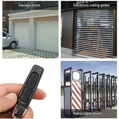 Universal 433MHZ Remote Control Garage Door Gate Car Cloning Wireless Key Fob - The Remote Factory
