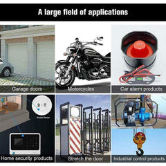 Universal 433MHZ Remote Control Garage Door Gate Car Cloning Wireless Key Fob - The Remote Factory