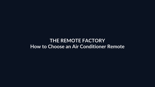 How to choose the correct air conditioner remote control replacement