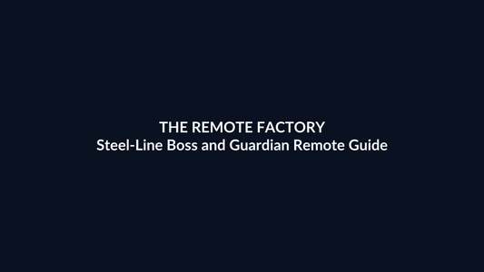 Steel-Line Boss and Guardian garage door remote control compatibility guide