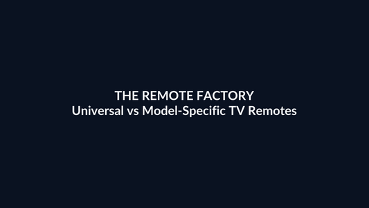 Universal versus model-specific TV remote control buyer guide