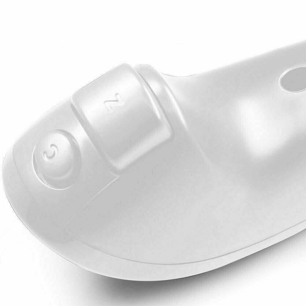 [2 Pack] 2in1 Built-in Motion Plus Remote Nunchuck Controller For Nintendo Wii - Battery Mate