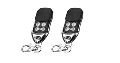 [2 Pack] ATA PTX - 5v1 TriCode Compatible Remote - Battery Mate