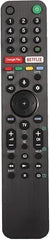 [2 Pack] RMF-TX500P Voice Remote for Sony TV KD-65X9500G KD-55X9500G KD-43X8000H KD-55A8H w/ Google Play & Netflix - Battery Mate