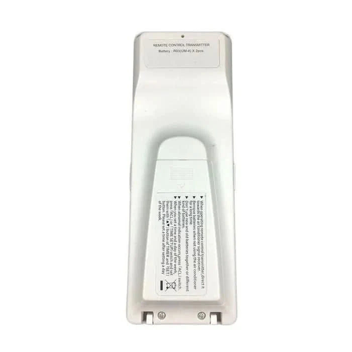 2 Pack Tavice Compatible Mitsubishi Heavy Industries Air Conditioner Remote Control RLA502A700L Replacement - Battery Mate