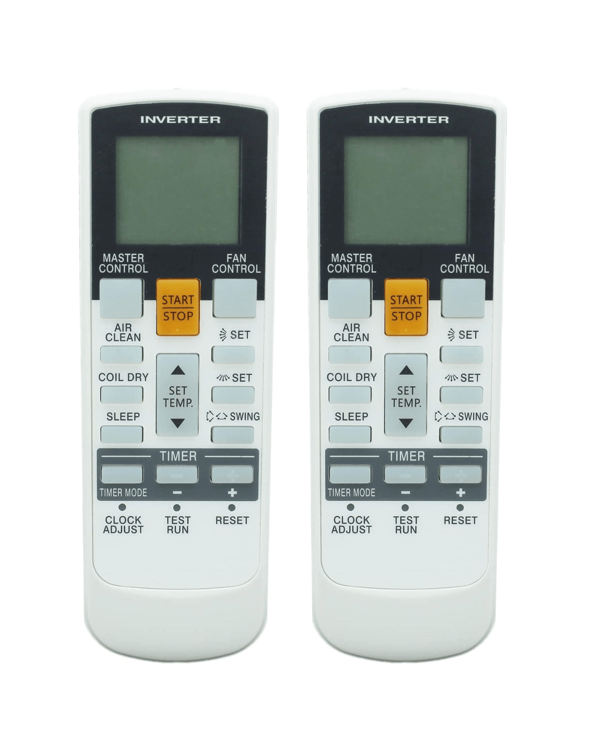 2 Pack Tavice Compatible Replacement AR - RY12 Remote Control for Fujitsu Air Conditioners – Also Compatible with AR - RY3, AR - RY5, AR - RY13, RY4, RY11, ASTA18LCC, ASTA24LFC, AR - RAD1E, AR - RAC1C, AR - RAE1E, AR - RAC2E - Battery Mate