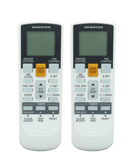 2 Pack Tavice Compatible Replacement AR - RY12 Remote Control for Fujitsu Air Conditioners – Also Compatible with AR - RY3, AR - RY5, AR - RY13, RY4, RY11, ASTA18LCC, ASTA24LFC, AR - RAD1E, AR - RAC1C, AR - RAE1E, AR - RAC2E - Battery Mate