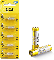 27A 12V Alkaline Battery (5 - Pack) - Battery Mate
