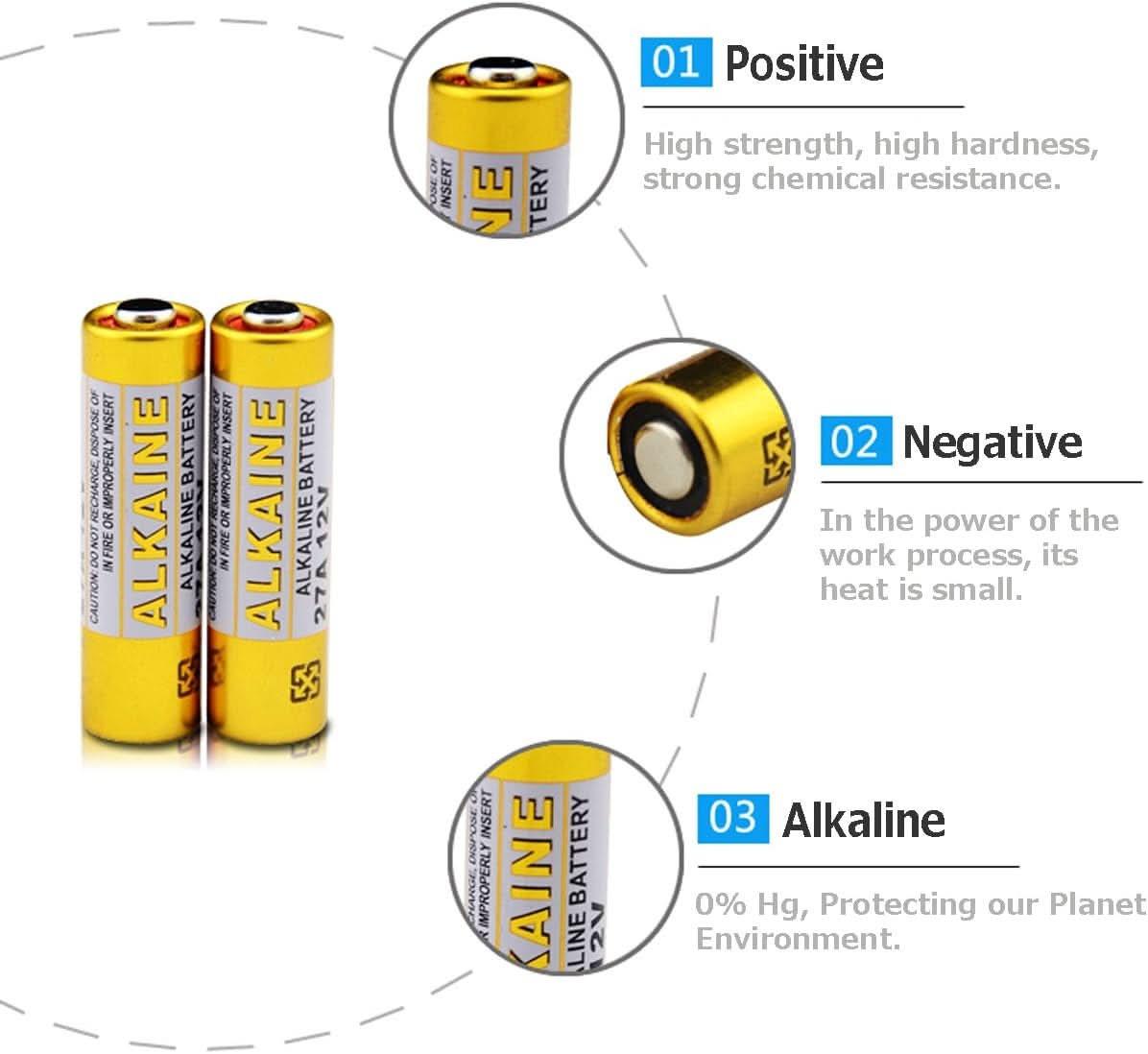 27A 12V Alkaline Battery (5 - Pack) - Battery Mate
