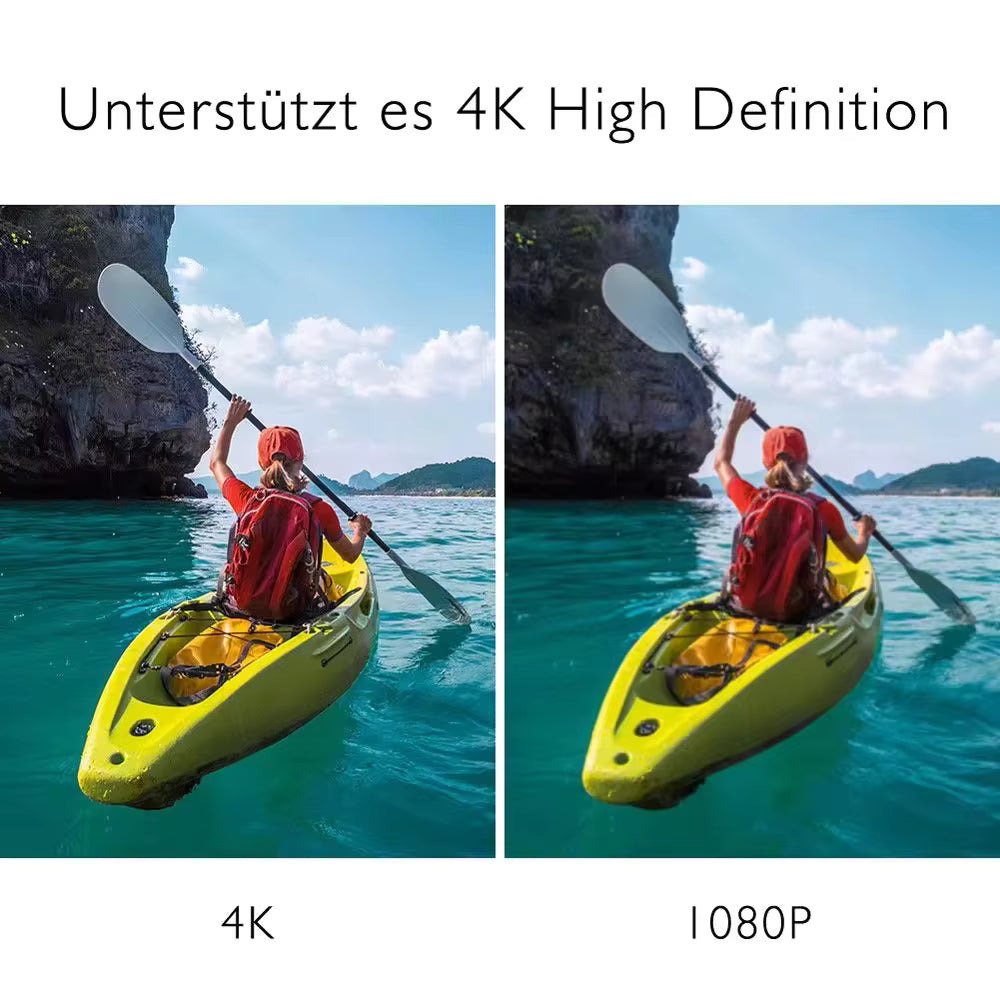 Tavice 4K Action Cam with WiFi Waterproof Sports Camera | 4K Video | Remote Loop Recording | Motion Detection | 170° Wide Angle.