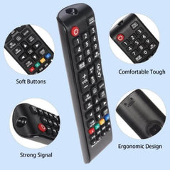 BN59-01303A for Samsung Smart TV UE40NU7170 UE43NU7170 Replacement Remote Control Controller - Battery Mate
