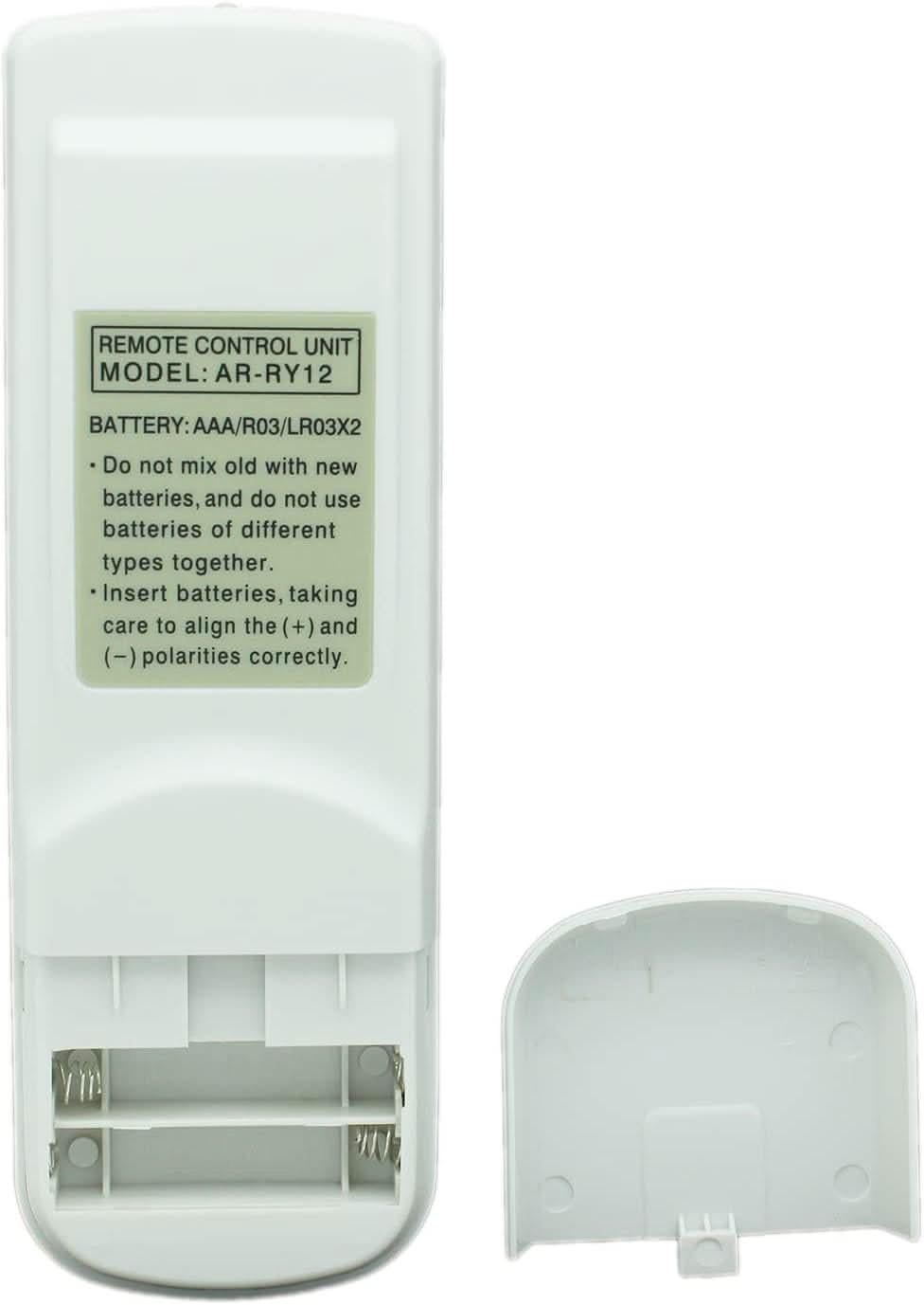 Two pack universal AC remote for AR-RY12 models