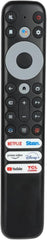 Replacement Remote Control for TCL 4K & 8K Smart TVs – RC902V FAR1/FMR2 Compatible (No Voice Function) - Battery Mate